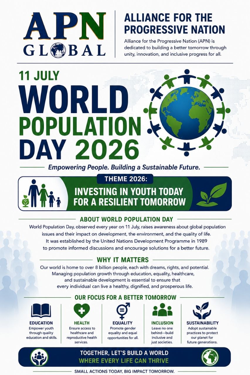 11 July, World Population Day 2026
